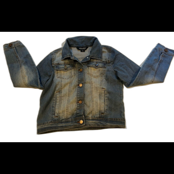 Girls Large Jean Jacket - Picture 1 of 3